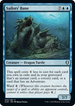 Sailors' Bane (Commander Legends: Battle for Baldur's Gate) Near Mint Foil - Nick Nack's Full Frontal Attack