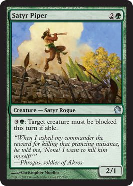 Satyr Piper (Theros) Near Mint - Nick Nack's Full Frontal Attack