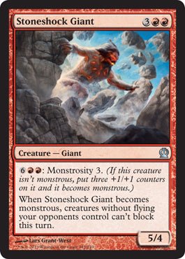 Stoneshock Giant (Theros) Near Mint - Nick Nack's Full Frontal Attack