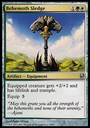 Behemoth Sledge (Duel Decks: Ajani vs Nicol Bolas) Near Mint