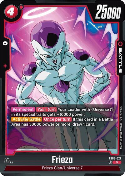 Frieza (Rivals Clash) Near Mint Holofoil - Nick Nack's Full Frontal Attack