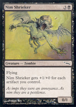 Nim Shrieker (Mirrodin) Light Play