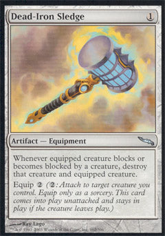 Dead-Iron Sledge (Mirrodin) Light Play