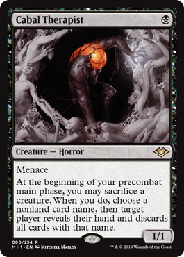 Cabal Therapist (Modern Horizons) Near Mint - Nick Nack's Full Frontal Attack
