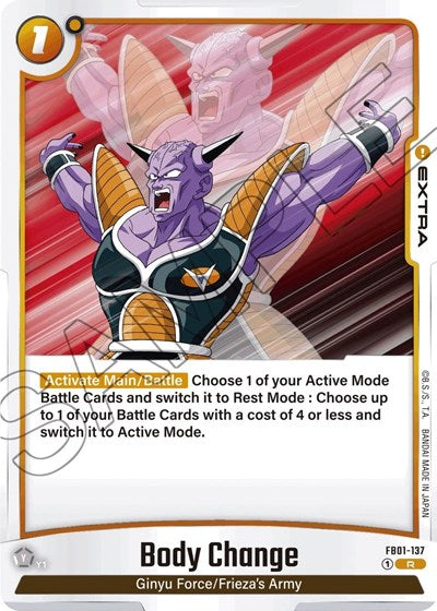 Body Change (Awakened Pulse) Near Mint Holofoil