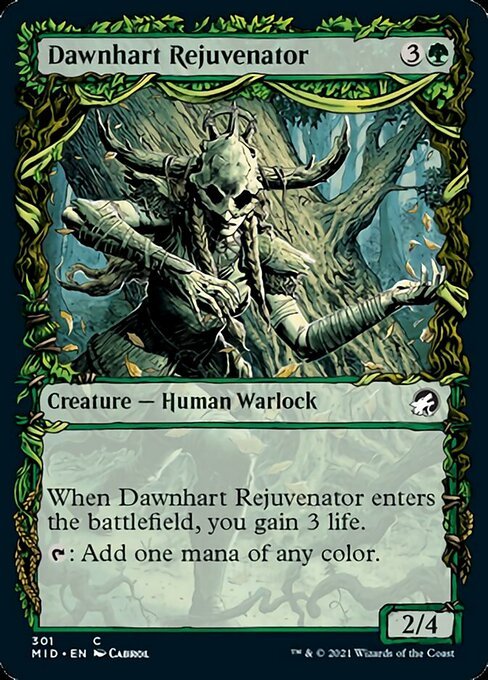 Dawnhart Rejuvenator (Showcase) (Innistrad: Midnight Hunt) Near Mint - Nick Nack's Full Frontal Attack