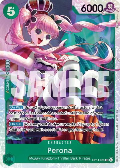 Perona (The Azure Sea's Seven) Near Mint Foil