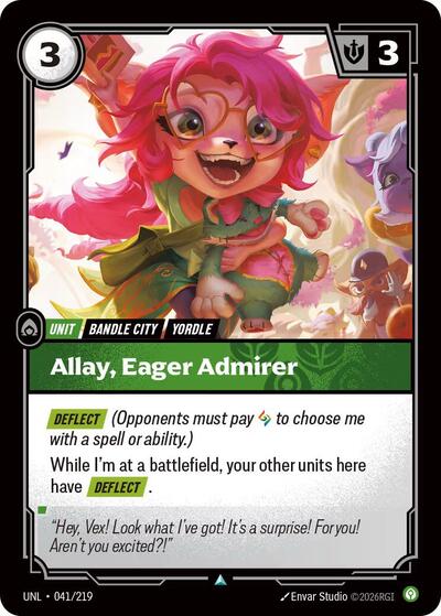 Allay, Eager Admirer (Unleashed) Near Mint