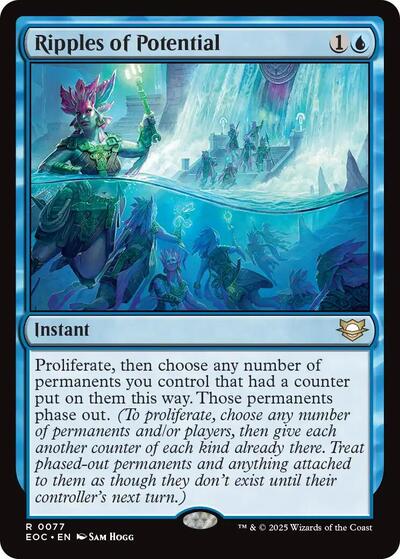 Ripples of Potential (Commander: Edge of Eternities) Near Mint - Nick Nack's Full Frontal Attack