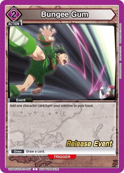 Bungee Gum (Hunter x Hunter Release Event Cards) Near Mint - Nick Nack's Full Frontal Attack