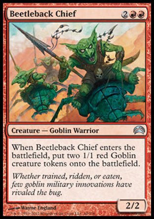 Beetleback Chief (Planechase 2012) Near Mint - Nick Nack's Full Frontal Attack