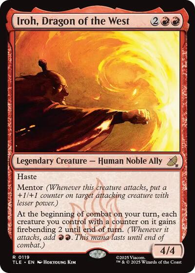 Iroh, Dragon of the West (Avatar: The Last Airbender: Eternal-Legal) Near Mint Foil