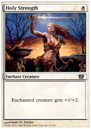 Holy Strength (8th Edition) Near Mint - Nick Nack's Full Frontal Attack