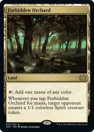 Forbidden Orchard (Double Masters 2022) Near Mint - Nick Nack's Full Frontal Attack