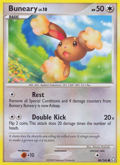 Buneary (Legends Awakened) Near Mint - Nick Nack's Full Frontal Attack