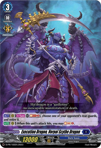 Execution Dragon, Vorpal Scythe Dragon (D-PR/183EN) [D Promo Cards]
