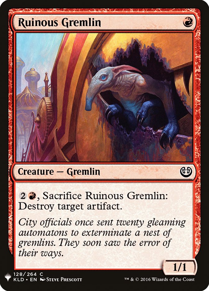 Ruinous Gremlin [Booster Mystère] 