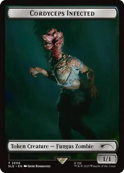 Cordyceps Infected Token (2206) (Secret Lair) Near Mint