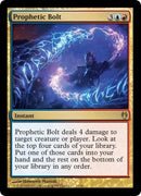 Prophetic Bolt (Duel Decks: Izzet vs Golgari) Near Mint