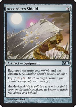 Accorder's Shield (Magic 2014 Core Set) Near Mint - Nick Nack's Full Frontal Attack