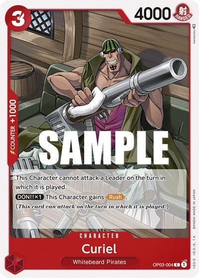 Curiel (Pillars of Strength) Near Mint - Nick Nack's Full Frontal Attack