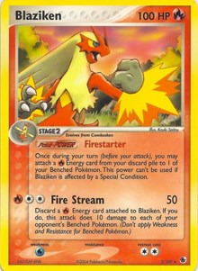 Blaziken (EX Battle Stadium) Light Play