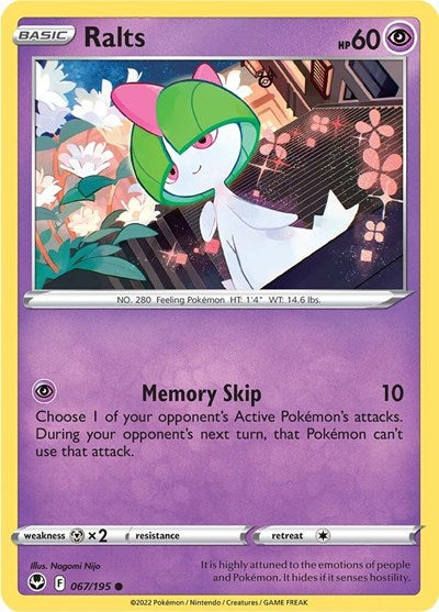 Ralts (SWSH12: Silver Tempest) Near Mint