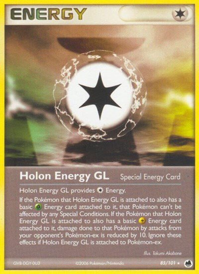 Holon Energy GL (Dragon Frontiers) Light Play - Nick Nack's Full Frontal Attack