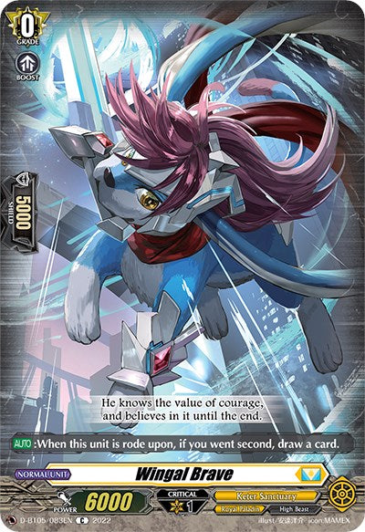 Wingal Brave (D-BT05/083EN) [Triumphant Return of the Brave Heroes]