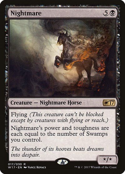 Nightmare (Welcome Deck 2017) Near Mint - Nick Nack's Full Frontal Attack