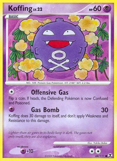 Koffing (Rising Rivals) Heavy Play