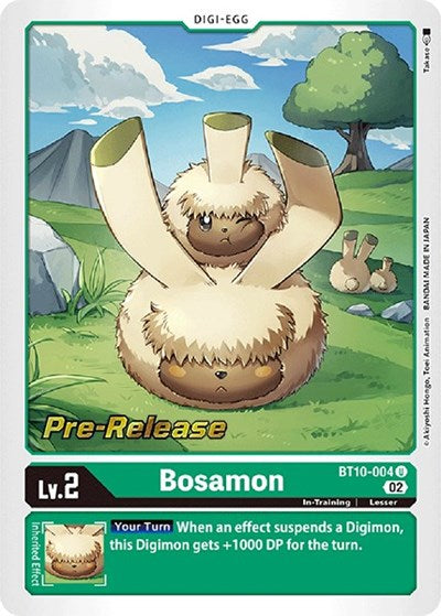 Bosamon (Xros Encounter Pre-Release Cards) Near Mint Foil