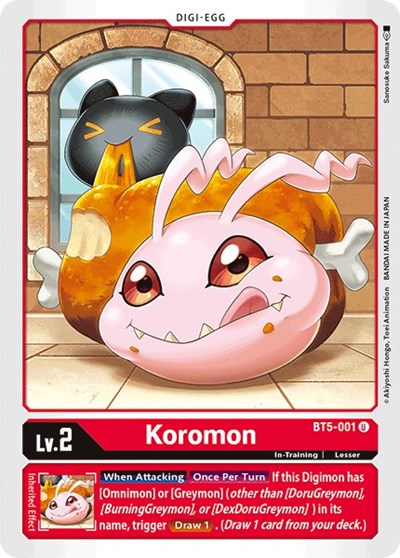 Koromon (Battle of Omni) Near Mint