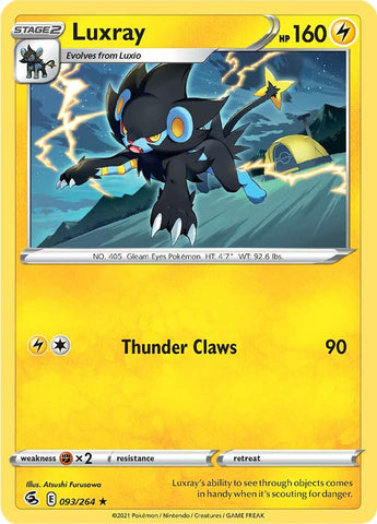 Luxray (093/264) [Espada y escudo: Golpe de fusión] 