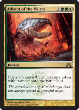 Advent of the Wurm (Dragon's Maze) Near Mint - Nick Nack's Full Frontal Attack