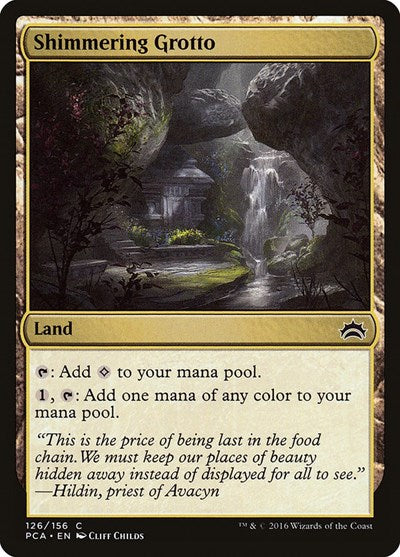 Shimmering Grotto (Planechase Anthology) Near Mint