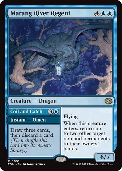 Marang River Regent (Promo Pack: Tarkir: Dragonstorm) Near Mint