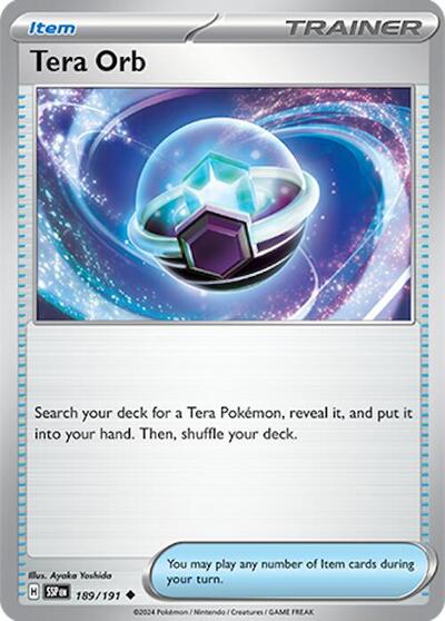 Tera Orb (SV08: Surging Sparks) Near Mint - Nick Nack's Full Frontal Attack