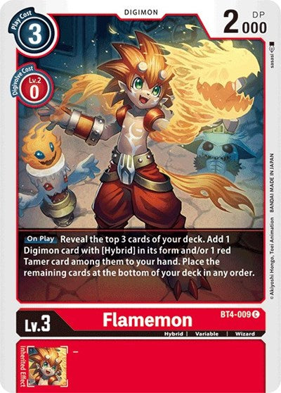 Flamemon (Great Legend) Near Mint