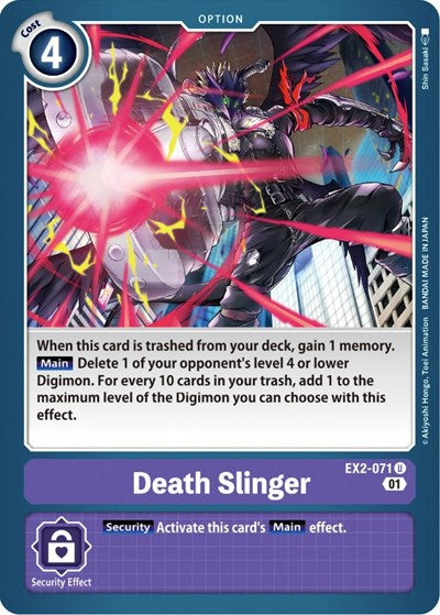 Death Slinger (Digital Hazard) Near Mint