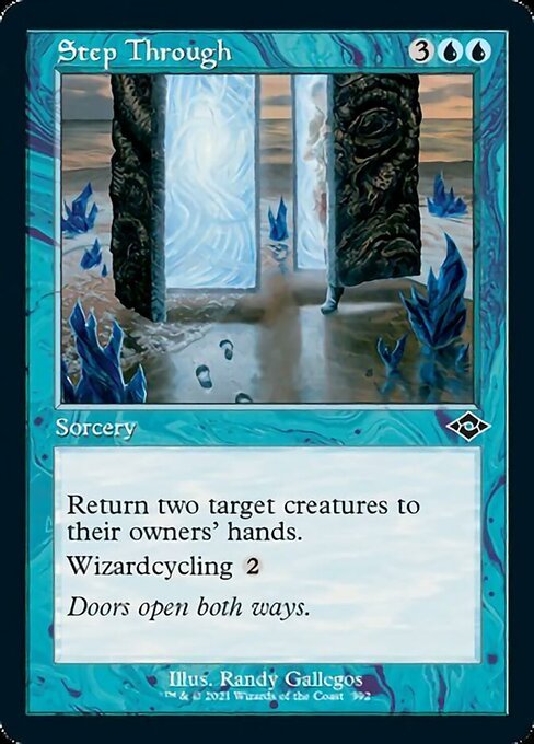 Step Through (Retro Frame) (Modern Horizons 2) Near Mint - Nick Nack's Full Frontal Attack