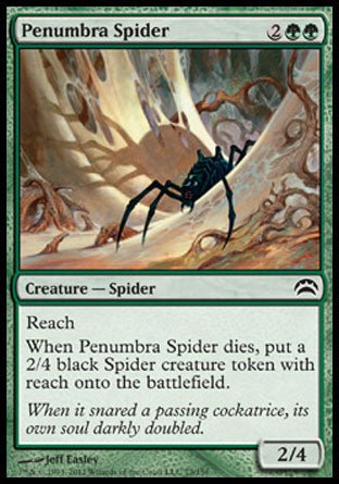 Penumbra Spider (Planechase 2012) Near Mint - Nick Nack's Full Frontal Attack