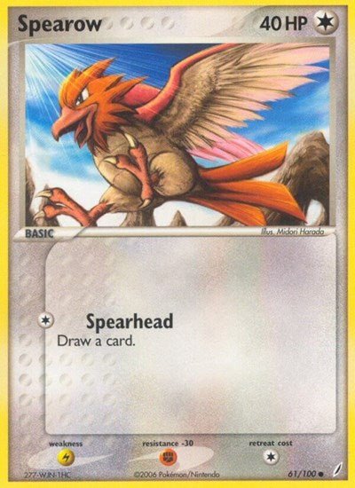Spearow (Crystal Guardians) Light Play - Nick Nack's Full Frontal Attack