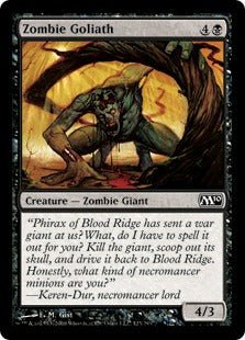 Zombie Goliath (Magic 2010 Core Set) Near Mint - Nick Nack's Full Frontal Attack
