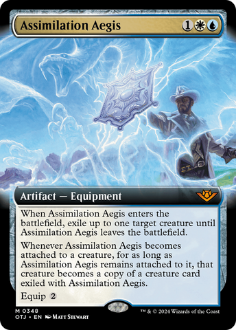 Assimilation Aegis (Extended Art) [Outlaws of Thunder Junction]