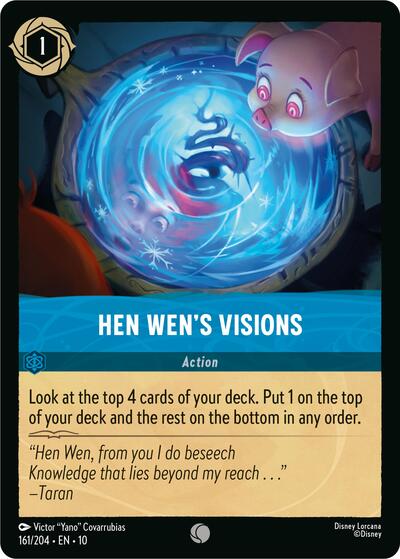 Hen Wen's Visions (Whispers in the Well) Near Mint - Nick Nack's Full Frontal Attack