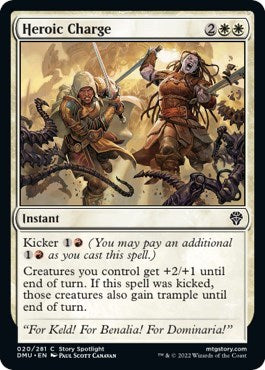 Heroic Charge (Dominaria United) Near Mint