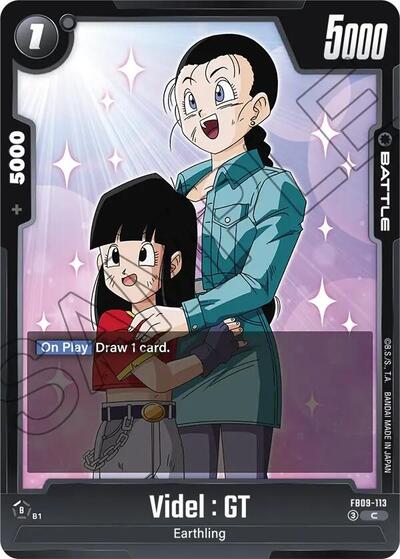 Videl : GT (Dual Evolution) Near Mint - Nick Nack's Full Frontal Attack