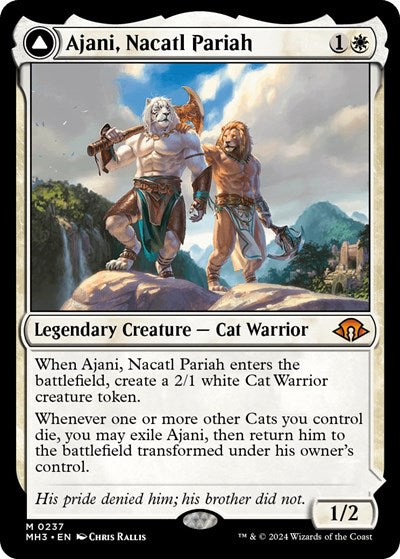 Ajani, Nacatl Pariah (Modern Horizons 3) Near Mint Foil