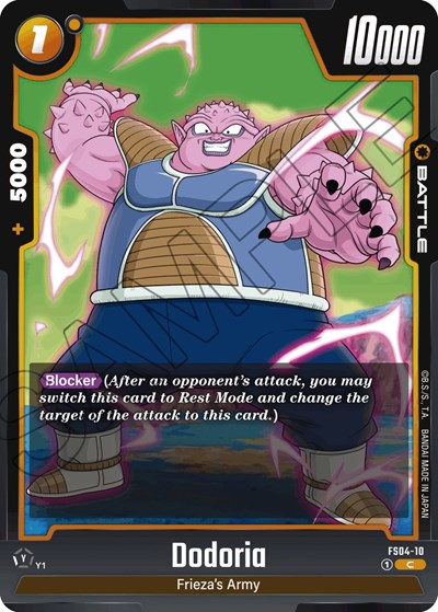 Dodoria (Starter Deck 4: Frieza) Near Mint